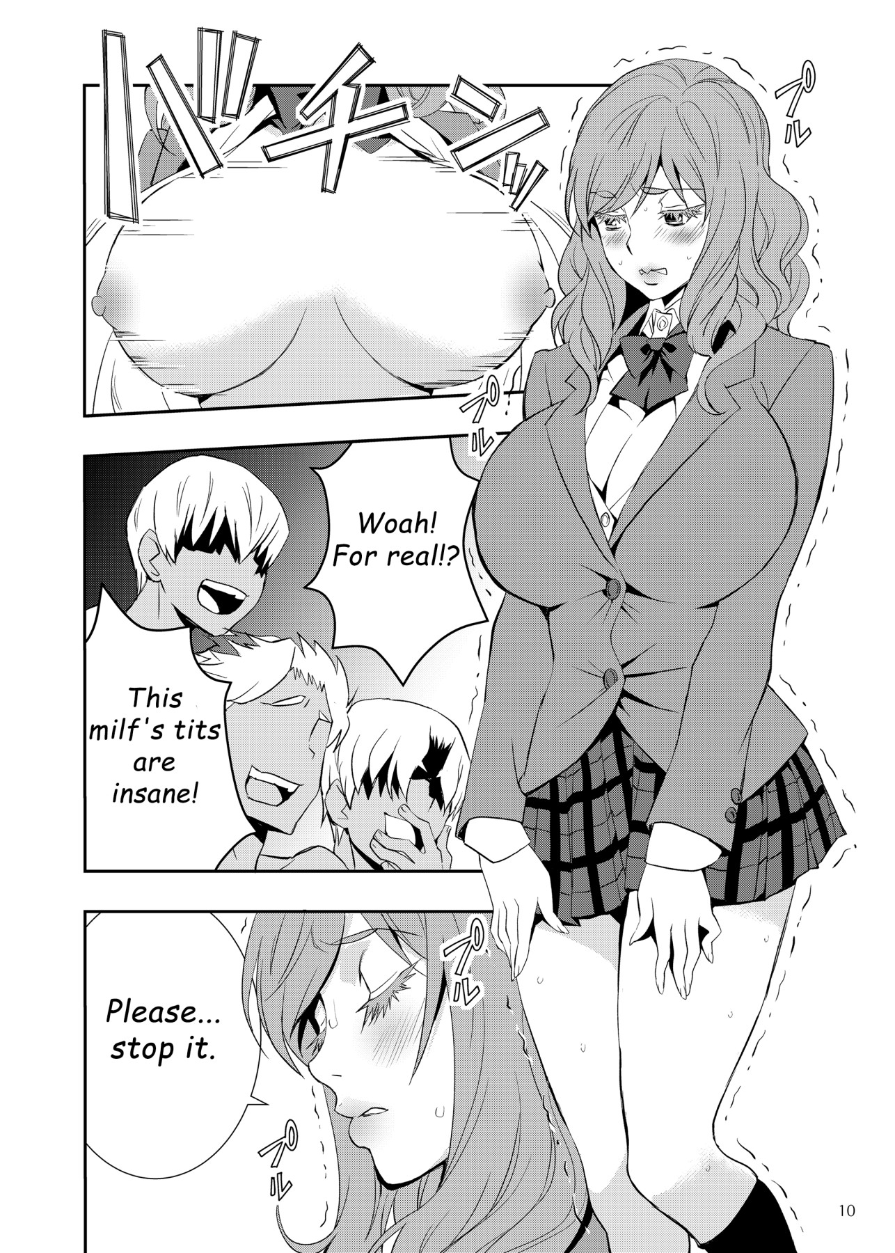 Hentai Manga Comic-My Lewd Mom Is My Bullies' Plaything-Read-9